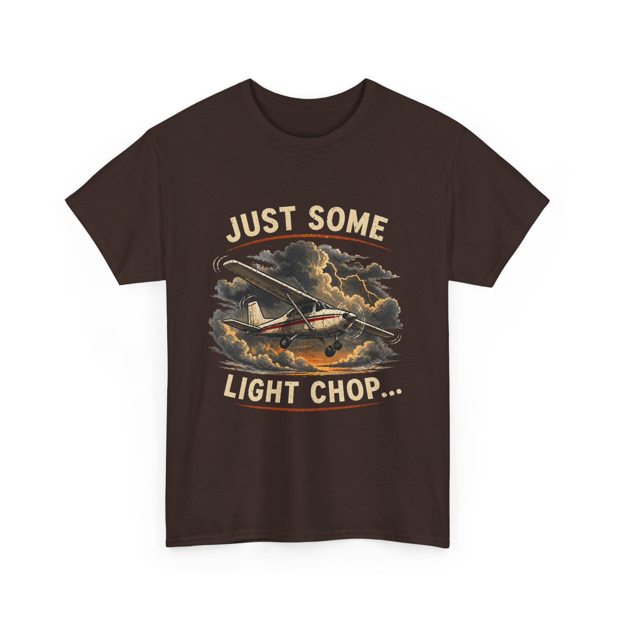 “Just Some Light Chop” - Funny Pilot T-Shirt - Cessna Aviation Tee