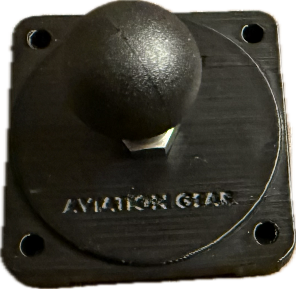 Aircraft Vintage Clock to Ram Ball Mount Adapter - SkyMount ChronoBase