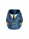 Captain Can Holder (Airline Pilot Captain Version) Soda Can or Desktop Pen Holder - Novelty Gift
